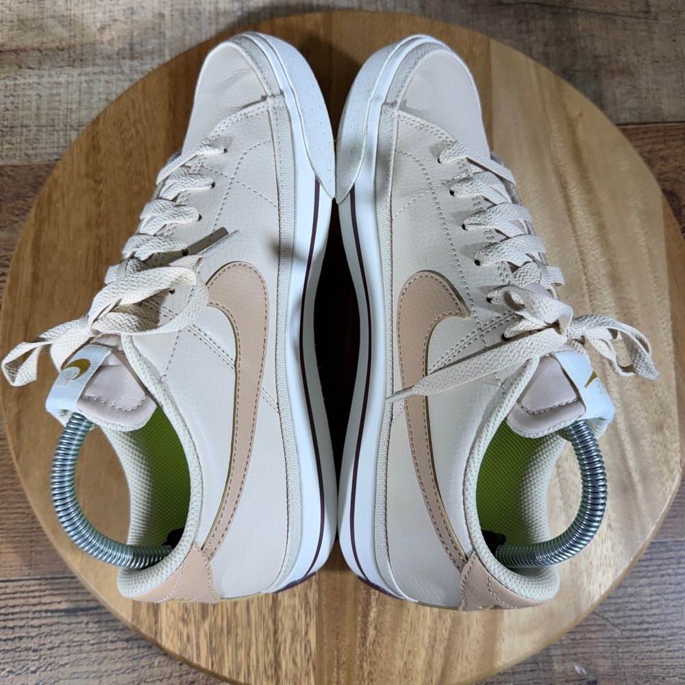 Nike Sneakers Womens 9 Sail Court Legacy Next Nature DH3161-107 Low Top Tennis - Picture 7 of 9